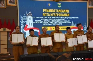 Sumbar Resmikan 1.265 Posbankum, Padang Panjang Perkuat Layanan Hukum