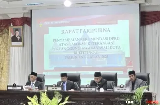 DPRD Beri Sejumlah Rekomendasi Atas LKPJ Wali Kota Bukittinggi TA 2025