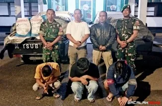 Pelaku yang diamankan. (Dok. Ist)