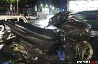 Kendaraan yang terlibat kecelakaan diamankan Polres Limapuluh Kota.