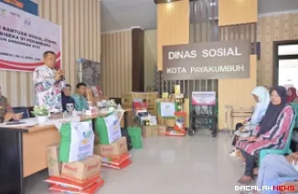Pemko Payakumbuh Salurkan Bantuan ATENSI untuk 90 PPKS