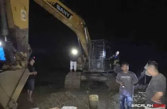 Barang bukti PETI yang berhasil diamankan di Pasaman