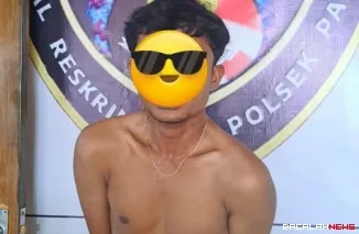 Pelaku yang diamankan. (Dok. Ist)