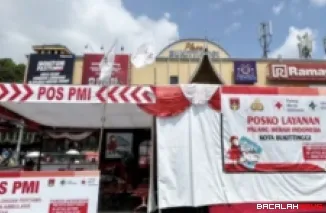 Posko Layanan Kesehatan PMI Bukittinggi Tangani 52 Pengunjung Selama 16 Hari Beroperasi