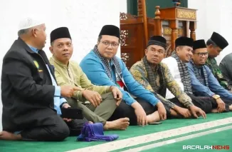 TSR Pemkab Tanah Datar yang dipimpin Wabup Ahmad Fadly mengunjungi Masjid Nurul Iman Nagari Tigo Jangko, Kecamatan Lintau Buo.