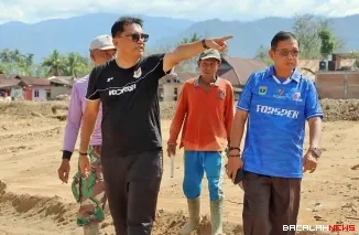 Derita warga sangat dirasakan Wakil Ketua DPRD Kota Padang Mastilizal Aye,  batinnya teriris, melihat nasib warga.