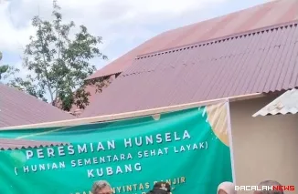 Anggota DPRD Kota Padang Rafdi  apresiasi peresmian bantuan Hunian Sementara Sehat dan Layak (Hunsela).