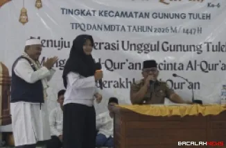 Khatam Al-Qur'an Gunung Tuleh Diikuti 400 Santri, Bupati Yulianto Tegaskan Pendidikan Agama Bentengi Generasi dari Narkoba dan Pergaulan Bebas