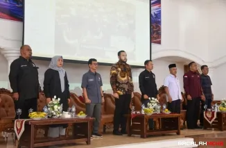 Pengurus Federasi Olahraga Kabaddi Seluruh Indonesia (FOKSI) Cabang Kota Padang masa bakti 2026--2030 resmi dilantik di Palanta Rumah Dinas Wali Kota Padang, Sabtu (2/5/2026).