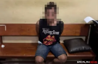 Pelaku beserta barang bukti yang diamankan