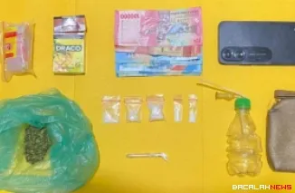 Barang bukti yang diamankan oleh Polres Solok Selatan.