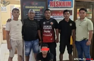 Pelaku yang diamankan Polres Agam. (Dok. Ist)