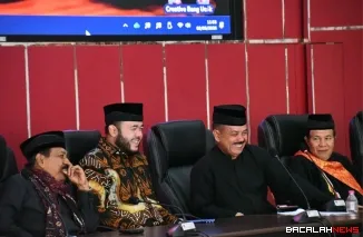 Wali Kota Padang Fadly Amran, menghadiri Sosialisasi dan Harmonisasi Hukum Pidana Adat yang digelar Lembaga Kerapatan Adat Alam Minangkabau (LKAAM) Sumatera Barat (Sumbar), di Aula Bagindo Aziz Chan, Balai Kota Aie Pacah, Sabtu (2/5/2026).