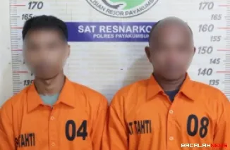 Kedua pelaku yang berhasil diamankan.