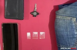 Barang bukti yang berhasil diamankan.