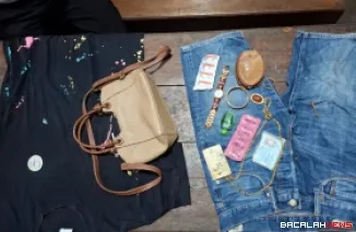 Barang bukti yang berhasil diamankan.