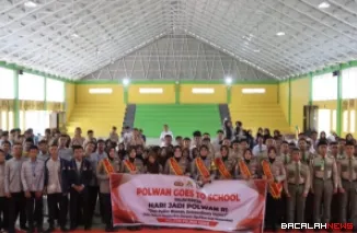 Kapolres Agam Pimpin Polwan Goes To School, Pesan Tegas untuk Para Pelajar