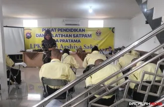 Program pelatihan satpam tingkat dasar kualifikasi Gada Pratama Angkatan Tahun 2026 merupakan, aspirasi masyarakat melalui Pokok-Pokok Pikiran (Pokir) Ketua Komisi III DPRD Kota Padang Helmi Moesim.