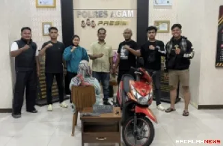 Operasi Jaran Singgalang, Polres Agam Tangkap Residivis Penggelapan Motor