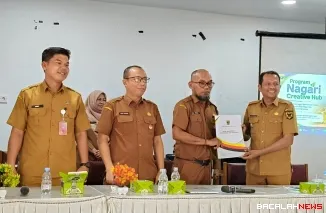 Pemerintahan Nagari Pangian, Kecamatan Lintau Buo, Tanah Datar menggelar Sosialisasi dan Bimbingan Teknis Aplikasi Teras Nagari di Pangian.